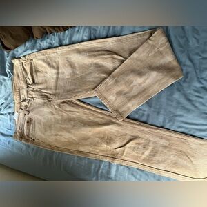 Men’s Levi’s beige colored camo jeans slim fit